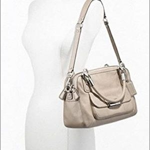 DOUBLE ZIP COACH DOCTOR BAG